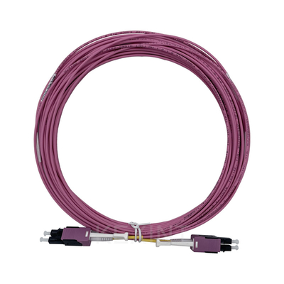 Cordón de remiendo con varios modos de funcionamiento a dos caras de la fibra óptica de KEXINT FTTx LC Uniboot 2.0m m OM4 LSZH el 13m