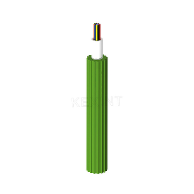 Material de la cubierta externa del HDPE del tubo flojo del cable de fribra óptica soplado aire de KEXINT GCYFXTY