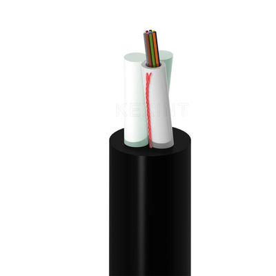 Cable de fibra óptica GYFFY Cable de alimentación de fibra híbrido ASU 2 FRP Autosuficiente