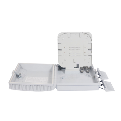 IP65 caja de distribución de fibra óptica al aire libre blanca de la prenda impermeable FTTH KEXINT