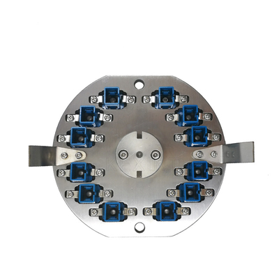 La fibra óptica de la coleta de FTTH equipa el accesorio de pulido del conector de la plantilla rápida de la virola
