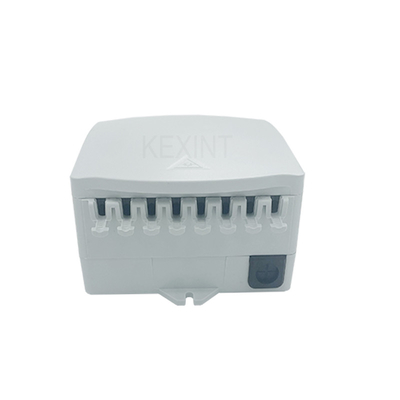 Tipo material del ABS de la caja terminal de la fibra óptica del SC FTTH del puerto de KEXINT 8 mini
