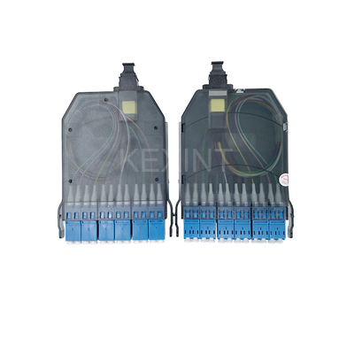 KEXINT fibra óptica Modular MPO MTP casete 12 fibra LC UPC monomodo ABS Shell