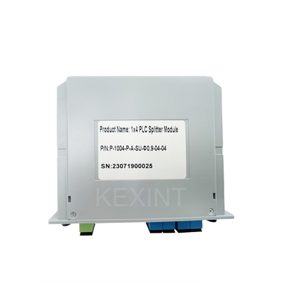 Divisor óptico del PLC de la fibra óptica del SC UPC G657A1 de los divisores 1x4 del PLC del tipo de tarjeta de KEXINT FTTH LGX