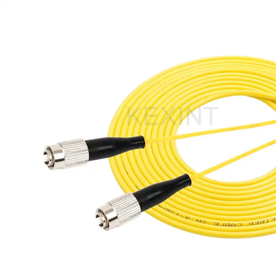 KEXINT FC/UPC-FC/UPC LSZH 3.0MM Modo único G657A1 Cable de parche de fibra óptica de doble 3M