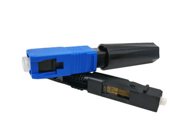 Conector rápido de la fibra óptica de SC/UPC SM, 50m m   Conectores de fibra óptica rápidos