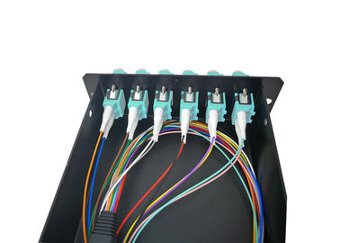 cordón de remiendo de 40G 100G MTP MPO al cable 0.35dB Max Insertion Loss Cassettes OM3 del LC