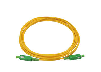 Solo modo SC/APC - pérdida óptica 60dB de los 10M Low Loss Return del cordón de remiendo de la fibra de SC/APC