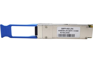 WDM a dos caras el 10km QSFP28 del LAN del módulo 100GBAS LR4 1310nm de SFP de la fibra óptica