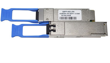 WDM a dos caras el 10km QSFP28 del LAN del módulo 100GBAS LR4 1310nm de SFP de la fibra óptica