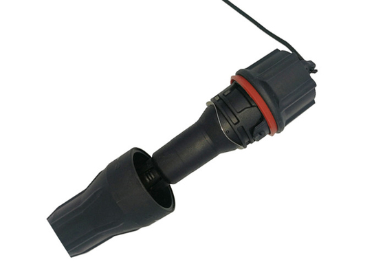 Cordón de remiendo óptico de la fibra al aire libre de la prenda impermeable FTTA AXS lleno al duplex Jumper Type del LC