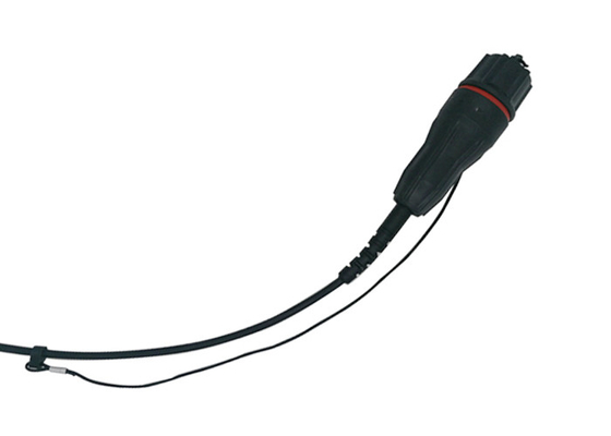 Cordón de remiendo óptico de la fibra al aire libre de la prenda impermeable FTTA AXS lleno al duplex Jumper Type del LC