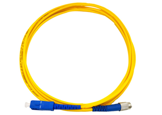 LONGITUD LSZH 0.2DB G657 A2 del cable SM 3M del remiendo de la fibra óptica del SC UPC FC UPC de SX SM