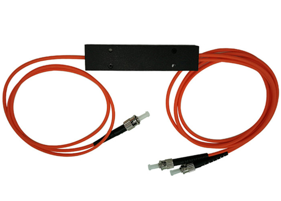 Fibra óptica con varios modos de funcionamiento del WDM del acoplador del CCTV FBT 1*2 50/125 850nm para la red de FTTH FTTB FTTX