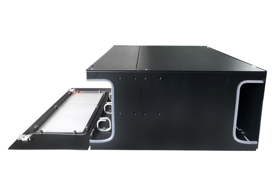 el panel de remiendo óptico del estante de 4U ODF 144cores SC/APC con el casete 12