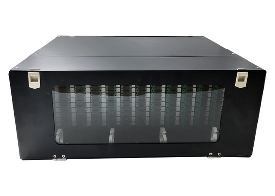 el panel de remiendo óptico del estante de 4U ODF 144cores SC/APC con el casete 12