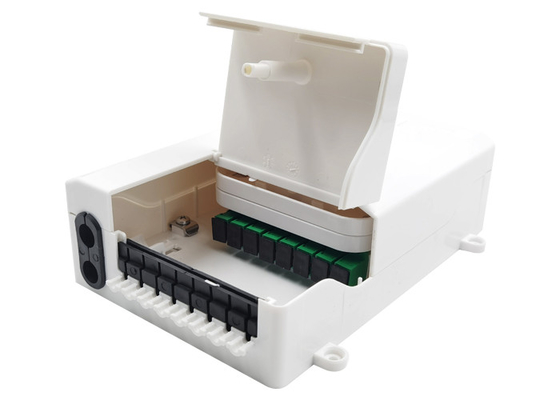 El SGS 8 quita el corazón al adaptador de escritorio de la coleta de la fibra del LC APC de la caja de la fibra óptica de FTTH