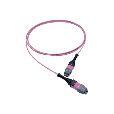 KEXINT FTTH MTP FAVORABLE OM4 12 quita el corazón al cordón de remiendo óptico de la fibra los 2M Type B