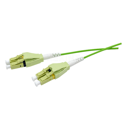 Verde óptico del duplex OM5 LSZH del LC UPC del cordón de remiendo de la fibra de KEXINT Uniboot
