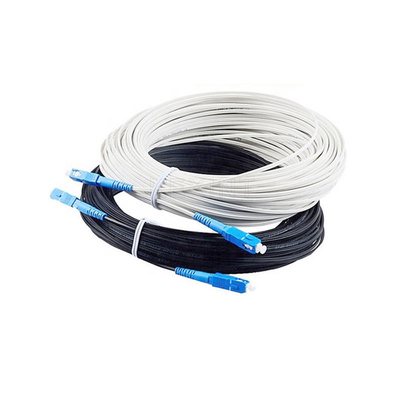 Sc pre Connectorized Upc APC del cordón de remiendo del cable de descenso de la fibra óptica de Ftth 1 base 2