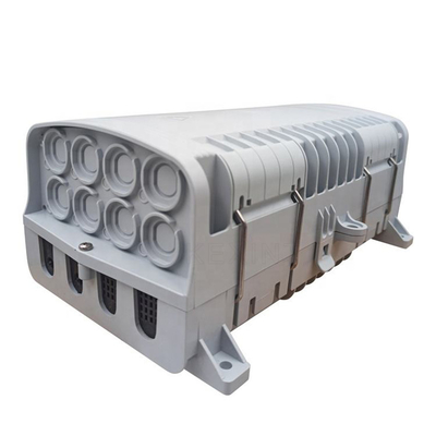 KEXINT Caja de terminales de fibra óptica ABS para PC con cierre de junta de fibra óptica IP67 de 64 núcleos