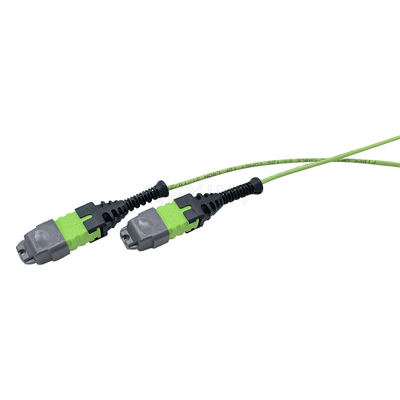 KEXINT 12 Core OM5 Cable de conexión de fibra óptica MTP Pro Hembra 2.0mm 5M Tipo B Multimodo
