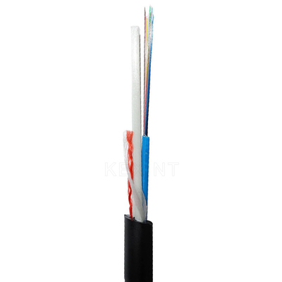 Cable de fibra óptica GYFFY Cable de alimentación de fibra híbrido ASU 2 FRP Autosuficiente