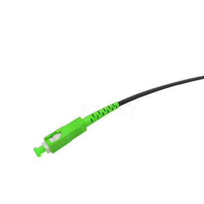Símplex SM del cordón de remiendo de la fibra óptica del cable de descenso de GJYXFCH FTTH con el conector de SC/APC-LC/APC