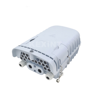La caja de distribución gris de la fibra óptica 16 del PLC de KEXINT KXT-B-16G vira IP65 al aire libre para FTTH