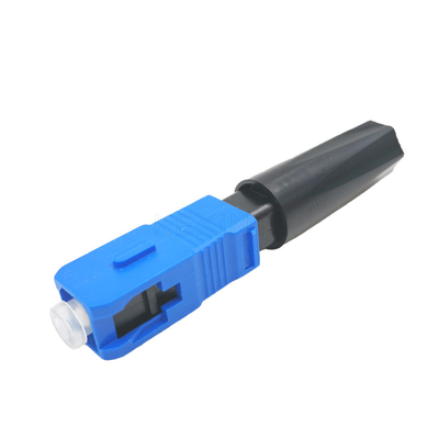 Conector rápido rápido del SC UPC de Connetor de la fibra óptica de KEXINT FTTH para el cable de descenso