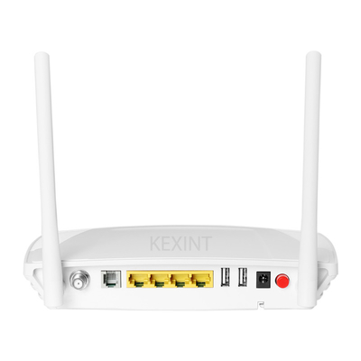 Equipo óptico de la banda de la CA Wifi ONU V2.0 de KEXINT KXT-XPE650-C CATV XPON del Ontario de la red inalámbrica de la fibra dual de WiFi