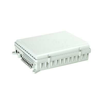 Caja montada en la pared óptica de la terminación de la caja de distribución de la fibra del ABS de la PC de KEXINT FTTH blanca