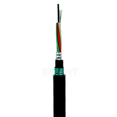GYTA53 2-144 quita el corazón a acorazado del cable óptico KEXINT FTTH G.652D Multitube de la fibra trenzado