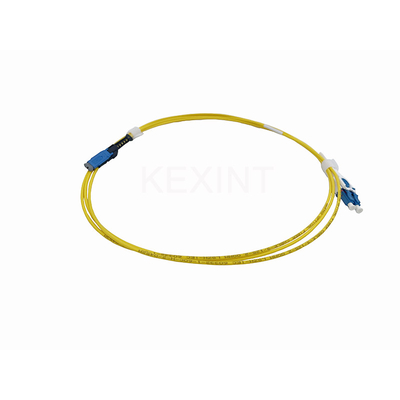 KEXINT 2M MDC UPC a LC UPC Uniboot Duplex OS2 Modo único LSZH (OFNR) Cable de parche de fibra óptica de 2,0 mm