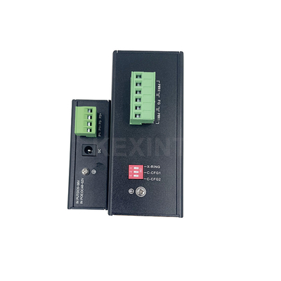 KEXINT Puerto eléctrico Gigabit 8 de grado industrial (POE) Conmutador de alimentación por Ethernet