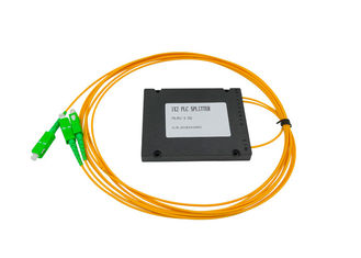 Divisor del PLC de la fibra óptica del ABS FTTH, divisor 2,0 3.0m m de la fibra de EPON GPON