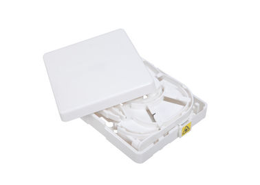 ABS ignífugo de la fibra óptica de FTTH de distribución de la caja de la caja de conexiones a prueba de polvo interior del cable