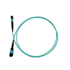 Tipo óptico azul del cordón de remiendo de la fibra de OM3 24 MTP MPO del agua de B SENKO