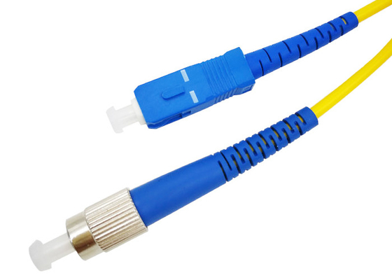LONGITUD LSZH 0.2DB G657 A2 del cable SM 3M del remiendo de la fibra óptica del SC UPC FC UPC de SX SM