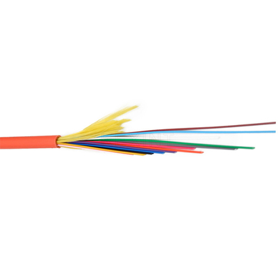 Cable de fribra óptica con varios modos de funcionamiento interior FTTH 4 de GJFJV base 6 8 12