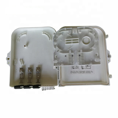 8C ABS IP65 plástico de la PC de la caja de distribución de la fibra óptica del SC LC FTTH