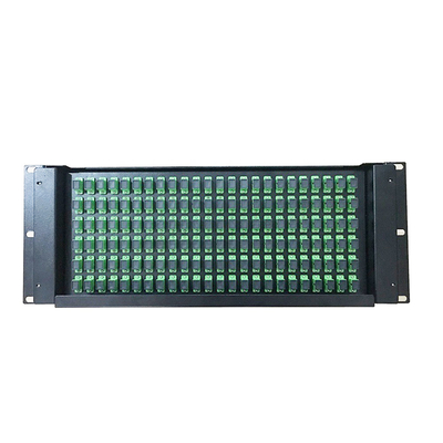 El panel de remiendo de fibra al aire libre del SC APC FTTX del panel de remiendo de la fibra óptica de Odf 4U 144C